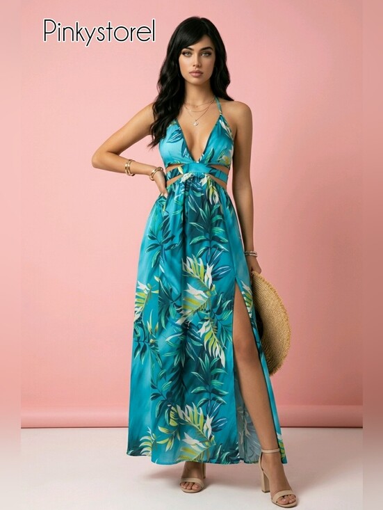 Dresses & Skirts - Maxi Breezaya Leaf Dress